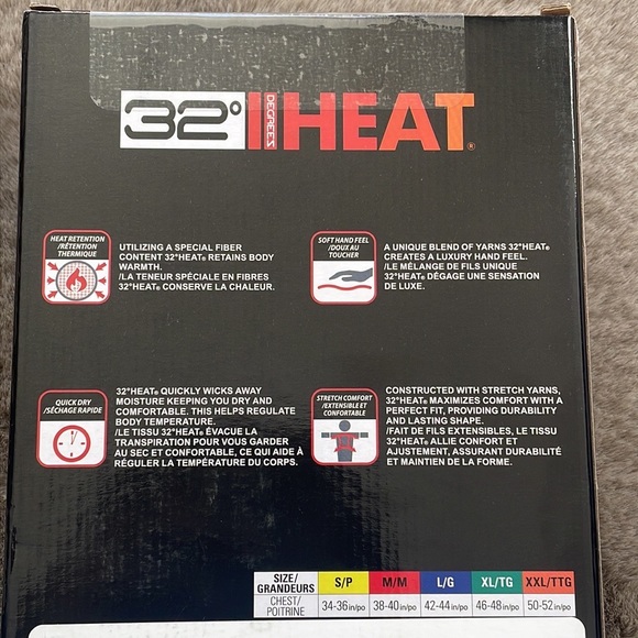 32 degrees Heat - 2 Pack Long Sleeve Crew Neck - Picture 2 of 4